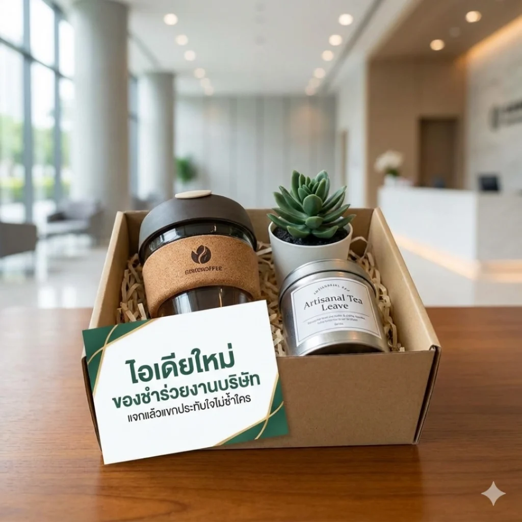 ไอเดียใหม่ ของชำร่วยงานบริษัท แจกแล้วแขกประทับใจไม่ซ้ำใคร